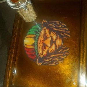 Epoxy resin tray set